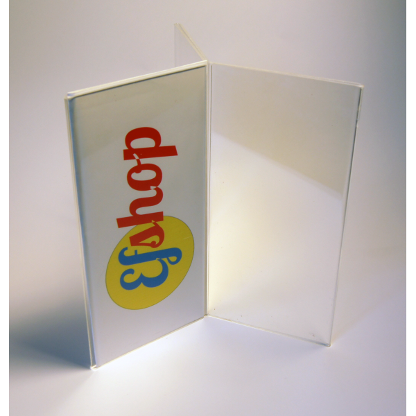 Suport pliante, tip STEA (6 fete), format 1/3 x A4 (100x210mm)